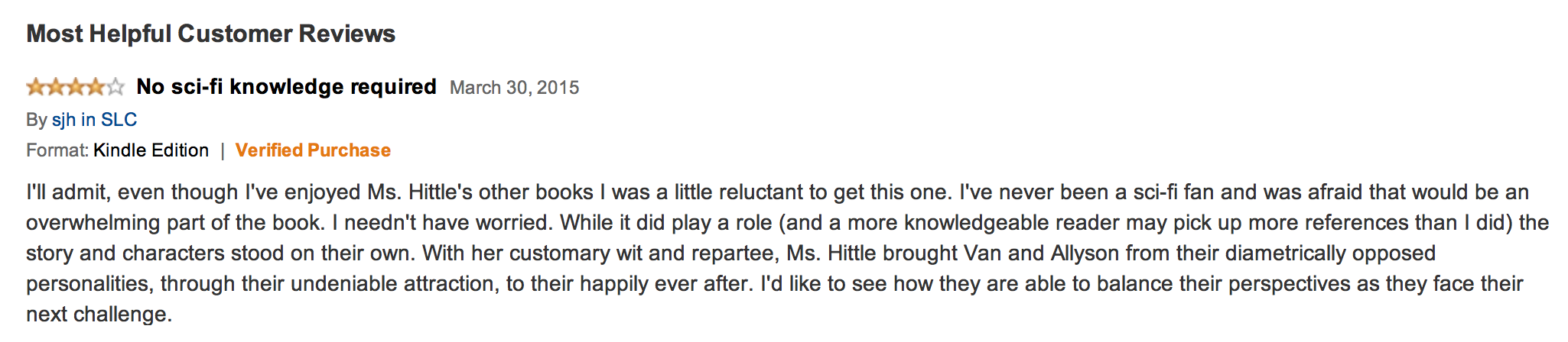 Amazon review of Breaking All the Rules | Arlene Hittle 