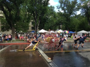 2015 Fire Hose Cart Races | Downtown Prescott